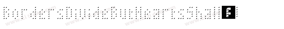 BordersDivideButHeartsShall-wVyz字体转换