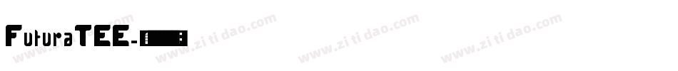 FuturaTEE字体转换