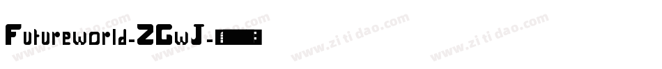 Futureworld-ZGwJ字体转换