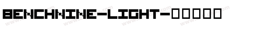 BenchNine-Light字体转换