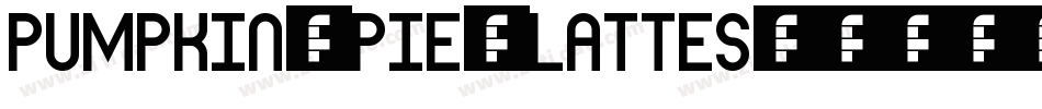 Pumpkin-Pie-Lattes字体转换