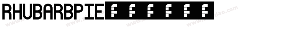 RhubarbPie字体转换
