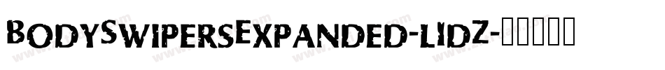 BodySwipersExpanded-l1dZ字体转换