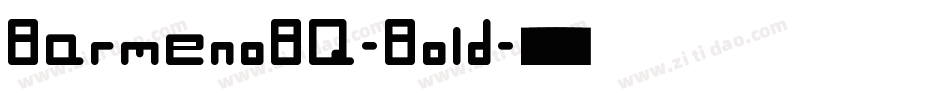 BarmenoBQ-Bold字体转换