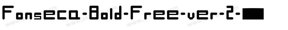 Fonseca-Bold-Free-ver-2字体转换