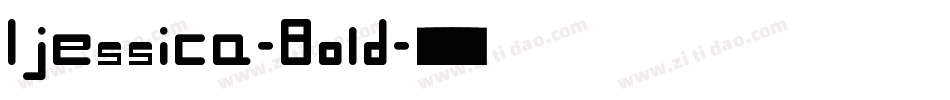Ijessica-Bold字体转换