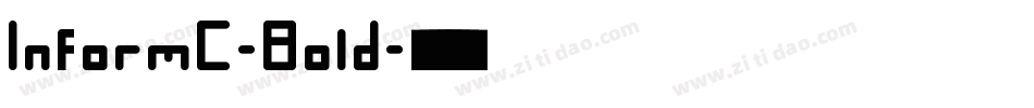 InformC-Bold字体转换