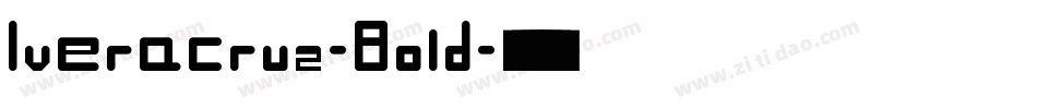 Iveracruz-Bold字体转换