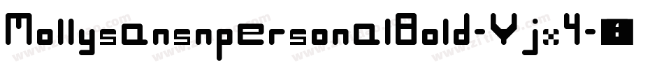 MollysansnpersonalBold-Yjx4字体转换