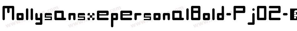 MollysansxepersonalBold-PjDZ字体转换
