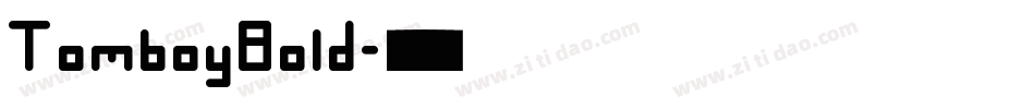 TomboyBold字体转换