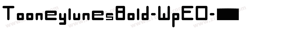 TooneylunesBold-WpEO字体转换