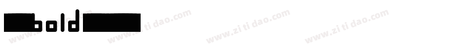托加里特-bold转换器字体转换