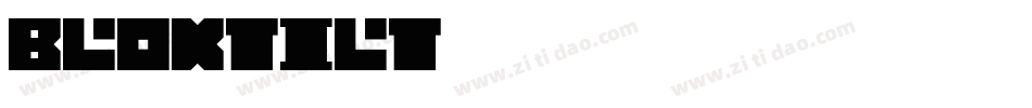 bloktilt字体转换