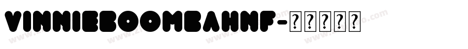 VinnieBoomBahNF字体转换