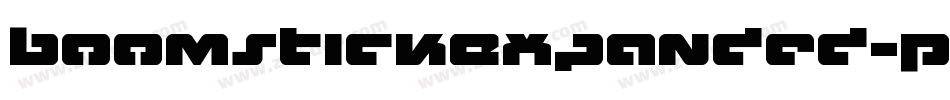BoomstickExpanded-PwPd字体转换