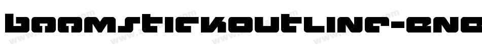 BoomstickOutline-EnEj字体转换