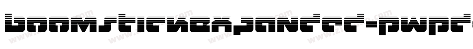 BoomstickExpanded-PwPd字体转换