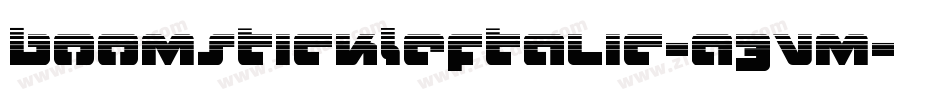 BoomstickLeftalic-a3Vm字体转换