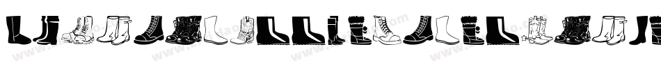 NuclearBootsPersonalUse-BWGyn字体转换