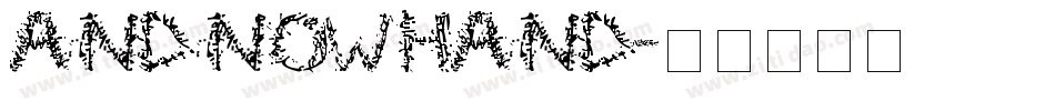AndNowHand字体转换