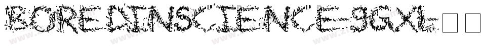 BoredInScience-9GXL字体转换