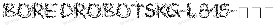 BoredRobotsKg-L815字体转换