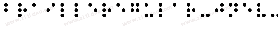 BrailleRegular-jn5v字体转换