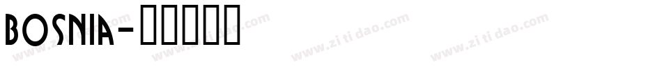 Bosnia字体转换