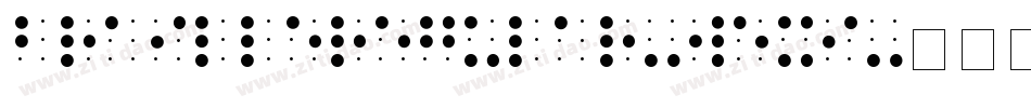 BrailleRegular-W5X9字体转换