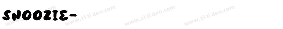 Snoozie字体转换
