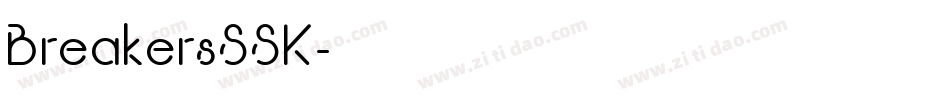 BreakersSSK字体转换