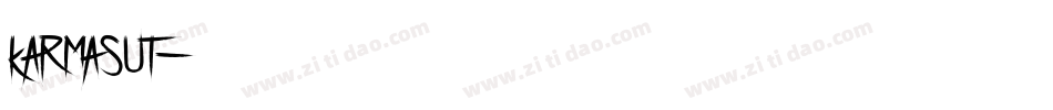KARMASUT字体转换