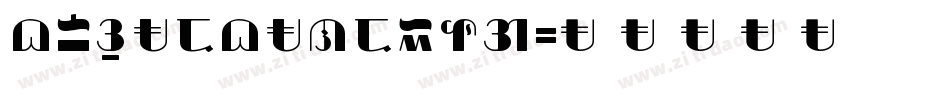 BroadbandICG字体转换