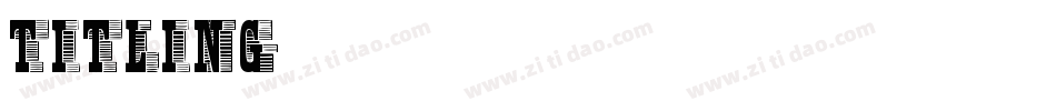 Titling字体转换
