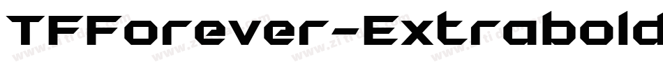 TFForever-Extrabold字体转换