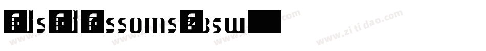 BudsAndBlossoms-z85w字体转换