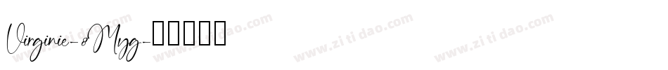 Virginie-8Myg字体转换