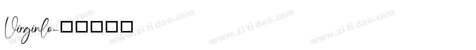 Virginlo字体转换