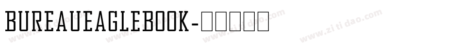 BureauEagleBook字体转换