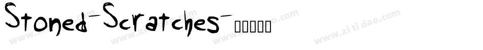 Stoned-Scratches字体转换