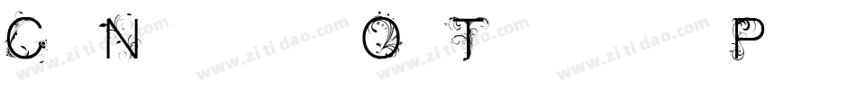 CfNightOfTerrorPersonalRegular-ALPOD字体转换