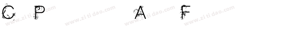 CfPlantsAndFlowersRegular-gvr1字体转换