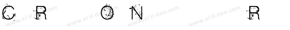 CfRiseOfNationsRegular-vjgD字体转换