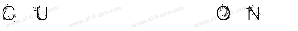 CfUniversityOfNowherePersoOutline-RpqMv字体转换