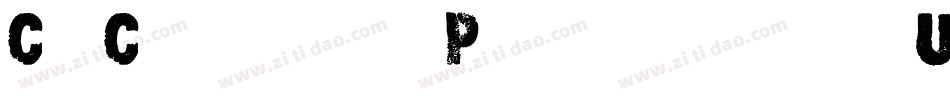 CfCyborgPersonalUseRegular-eLEl字体转换