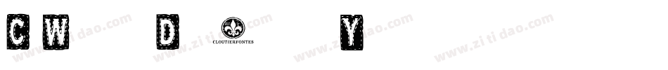 CfWireframeDemoRegular-rYl9字体转换