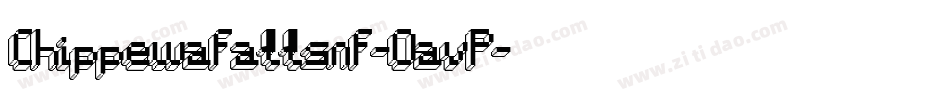 Chippewafallsnf-0avP字体转换