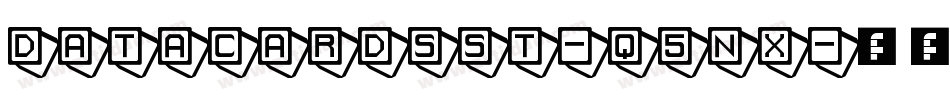 DataCardsSt-q5nx字体转换