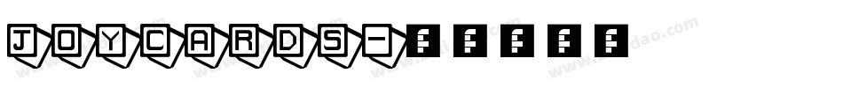 Joycards字体转换